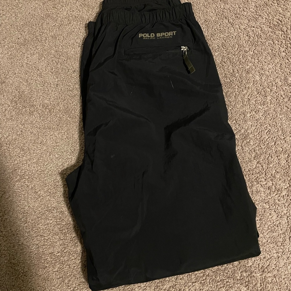Polo Sport Ralph Lauren Track Pants Ankle Zip
Pocket Lightweight Athleisure XL